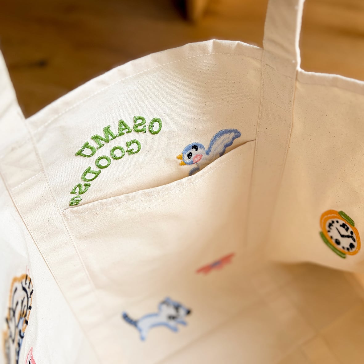 OSAMU GOODS market bag_happy days | millvalley