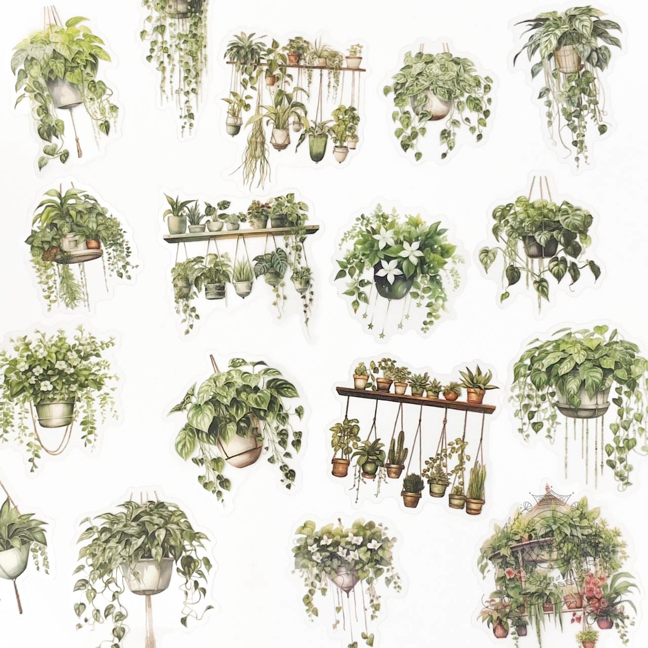 フレークシール POTTED PLANT <S768>