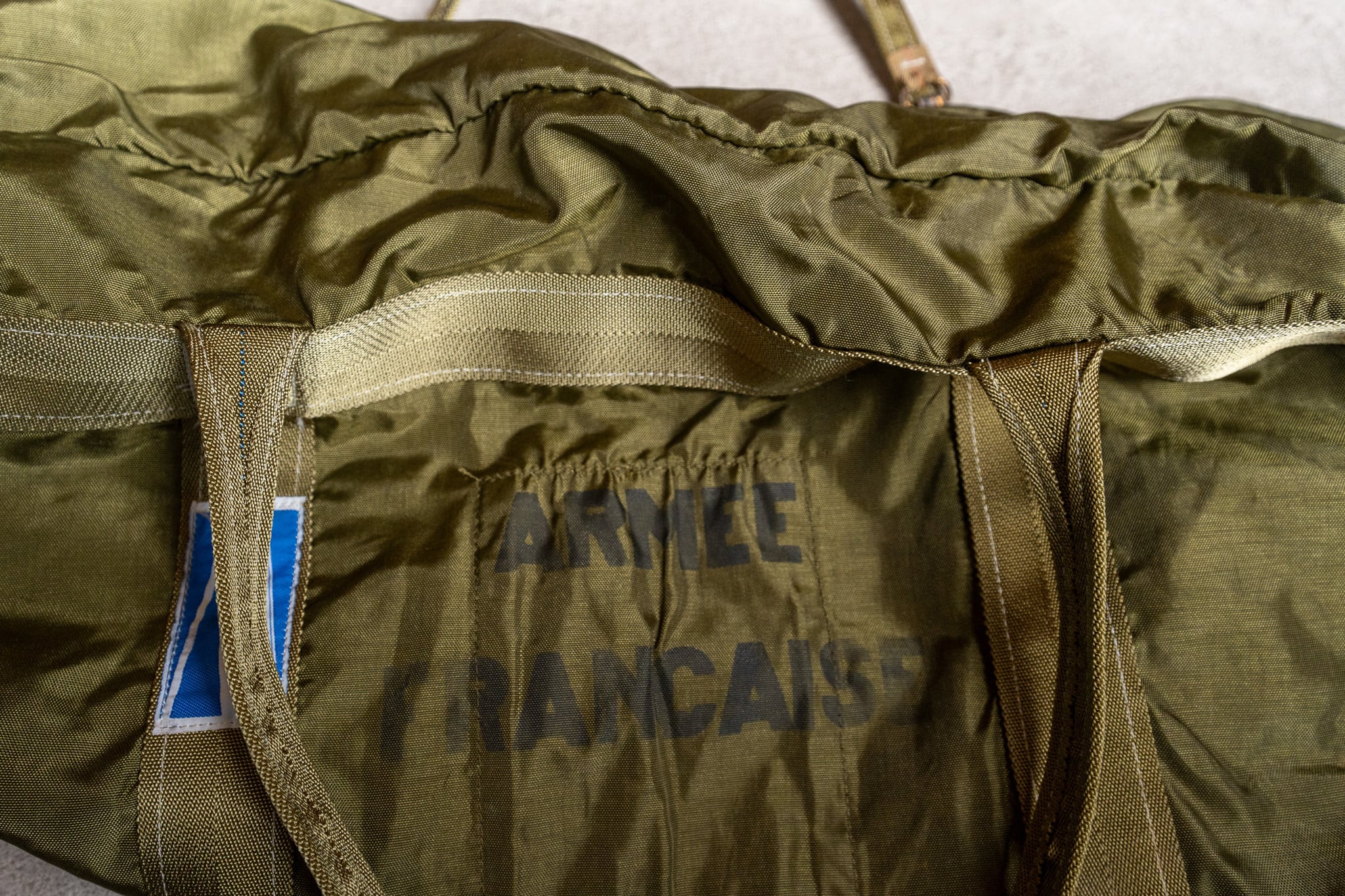 French Air Force 80-90s Paratrooper Bag 65L フランス空軍