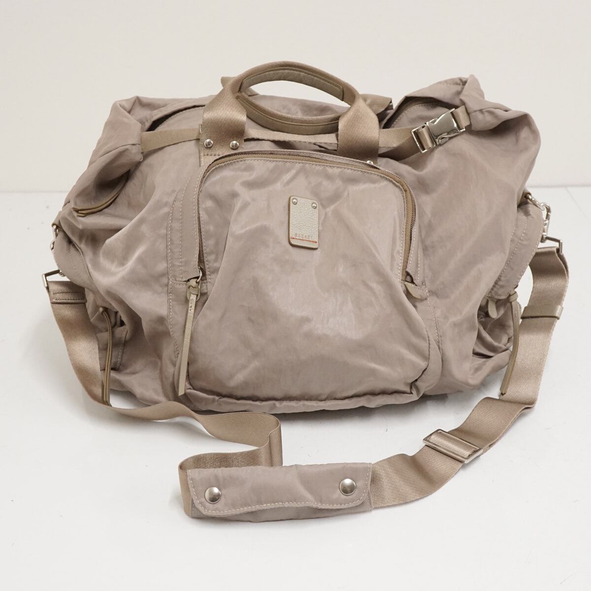 SAZABY‘S ベージュ ボストンバッグ SAZABY サザビー ボストンバッグ USED美品 レディース 旅行カバン 2WAY
