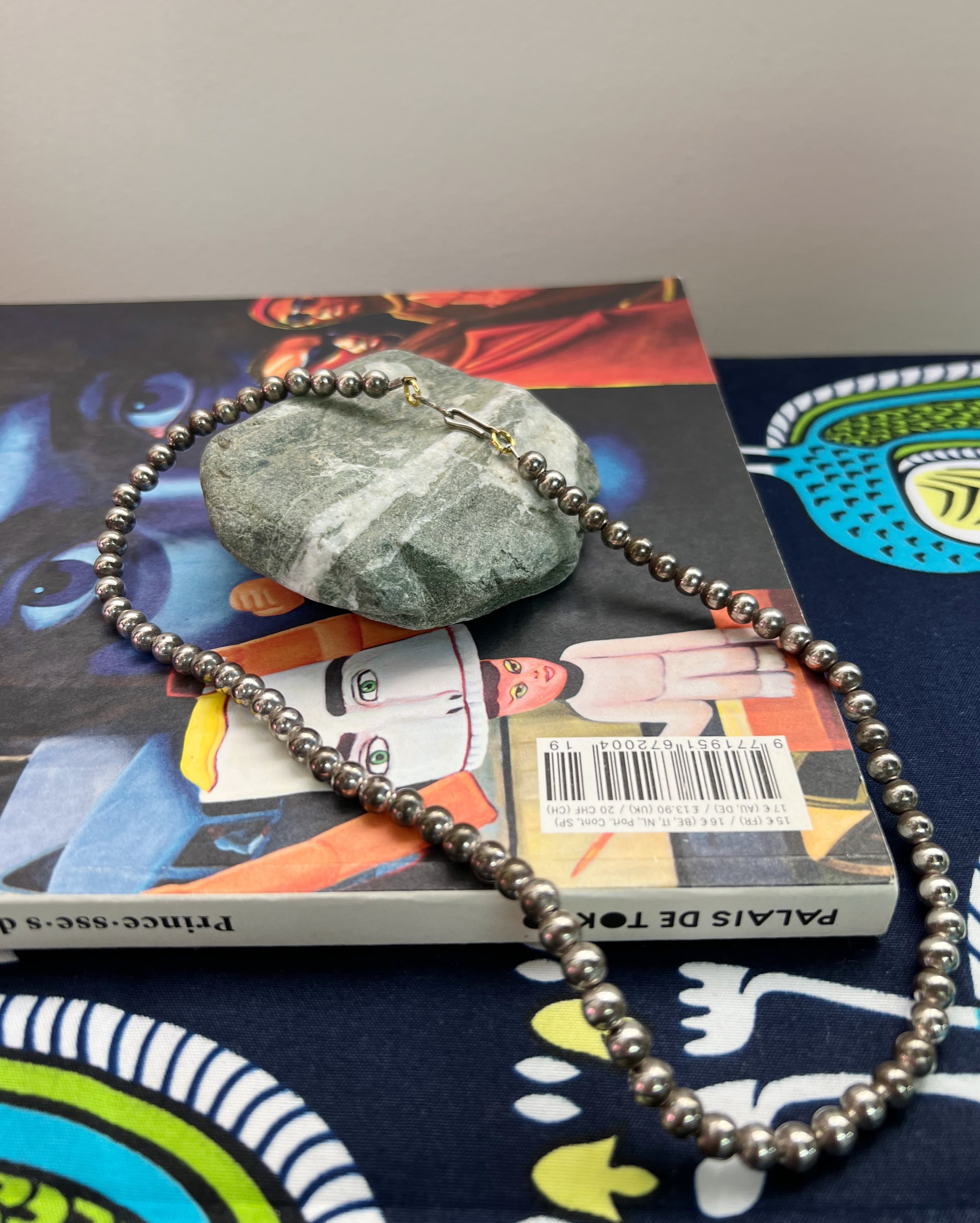 vintage Navajo parl necklace 