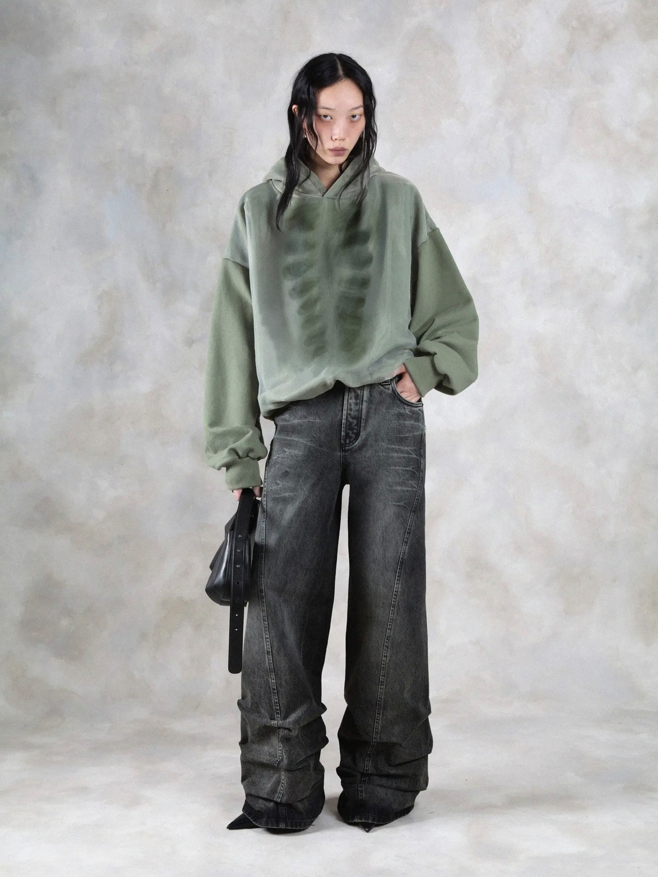 【26SS | WOMEN】AVAVAV アヴァヴァヴ / フーディー / X-Ray Organza Hoodie - 3