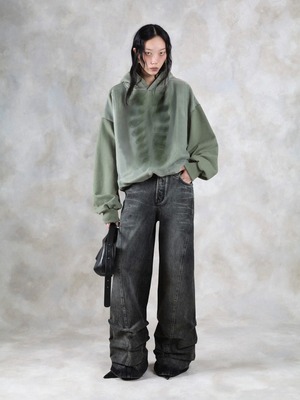 【26SS | WOMEN】AVAVAV アヴァヴァヴ / フーディー / X-Ray Organza Hoodie