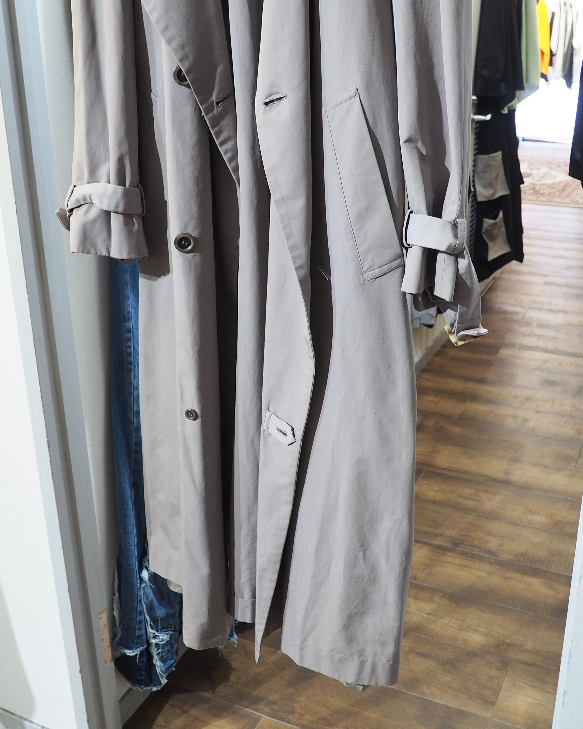 1980s ” Barreaux - 変形 ” Special vintage Long Trench coat