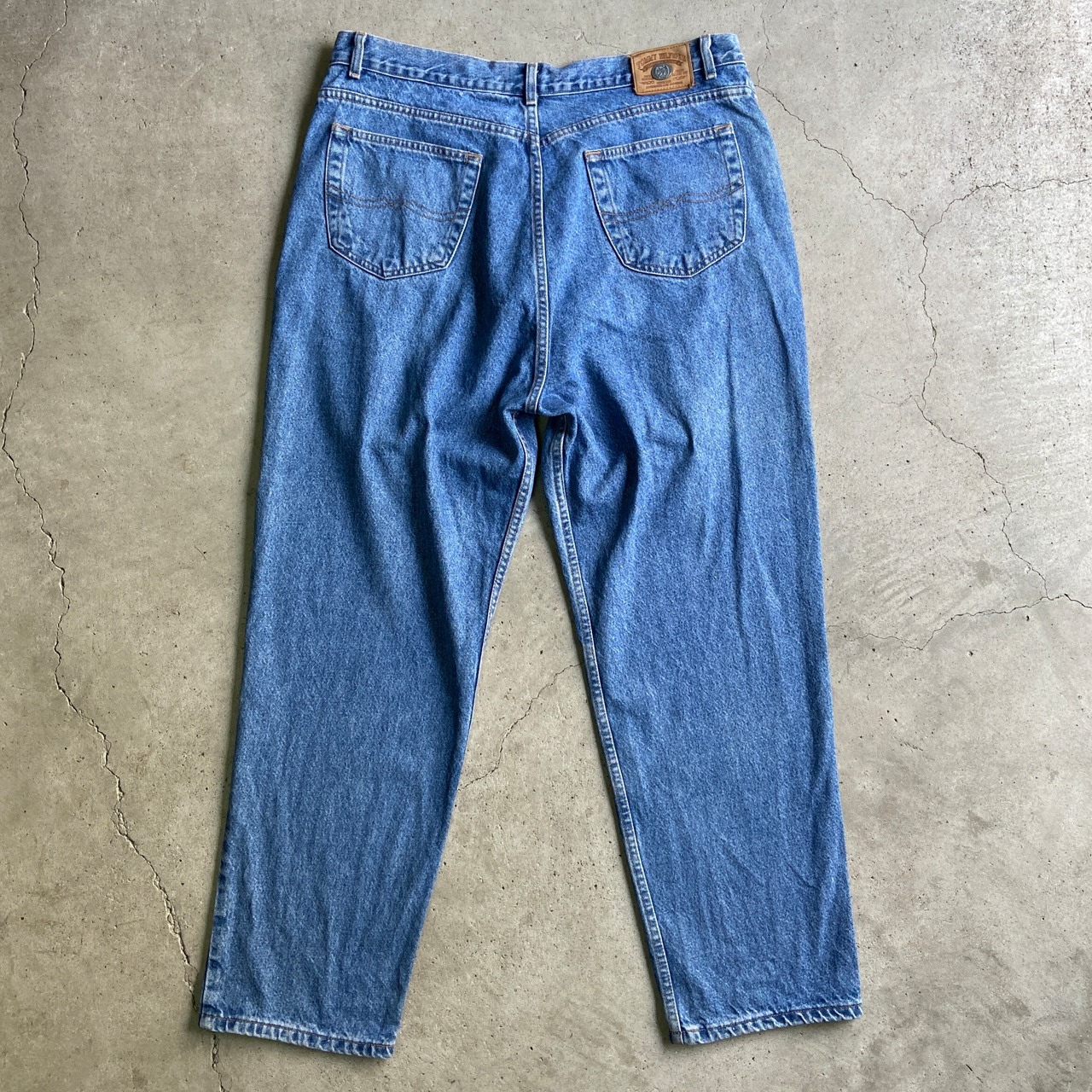 USA製 90年代 TOMMY HILFIGER トミーヒルフィガー ワイド バギー 