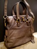 レア◆YvesSaintLaurent サンローラン 2way レザー トート バッグ◆
