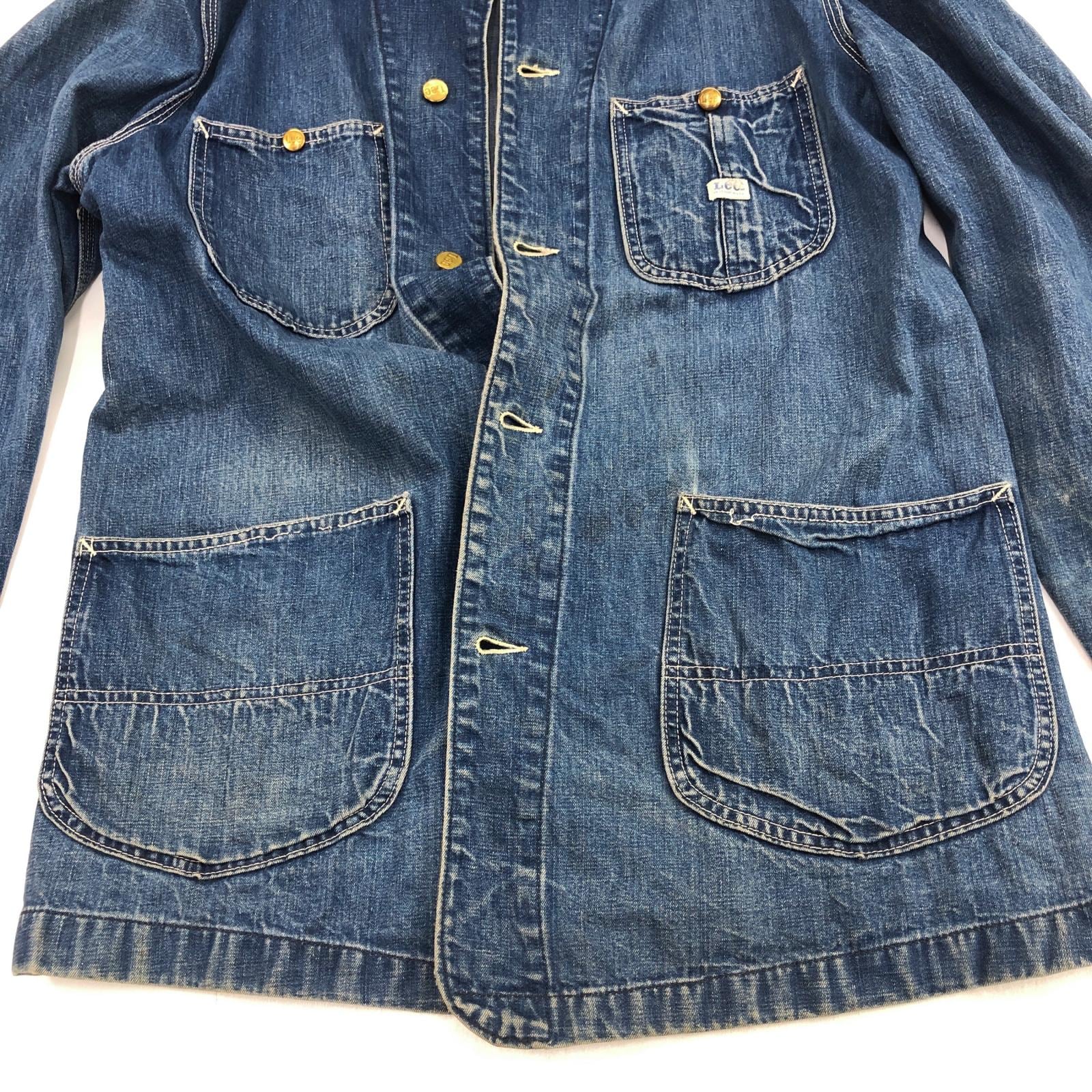 LEE リー 70年代 USA製 91-J デニム カバーオール デニムジャケット