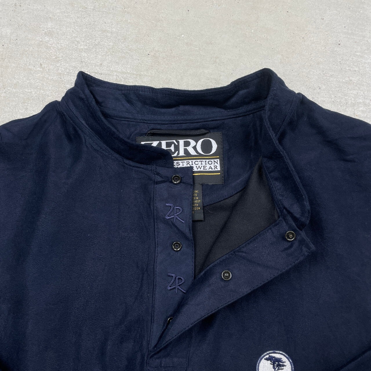90年代 ZERO RESTRICTION ウォームアッププルオーバー ゴルフウェア 