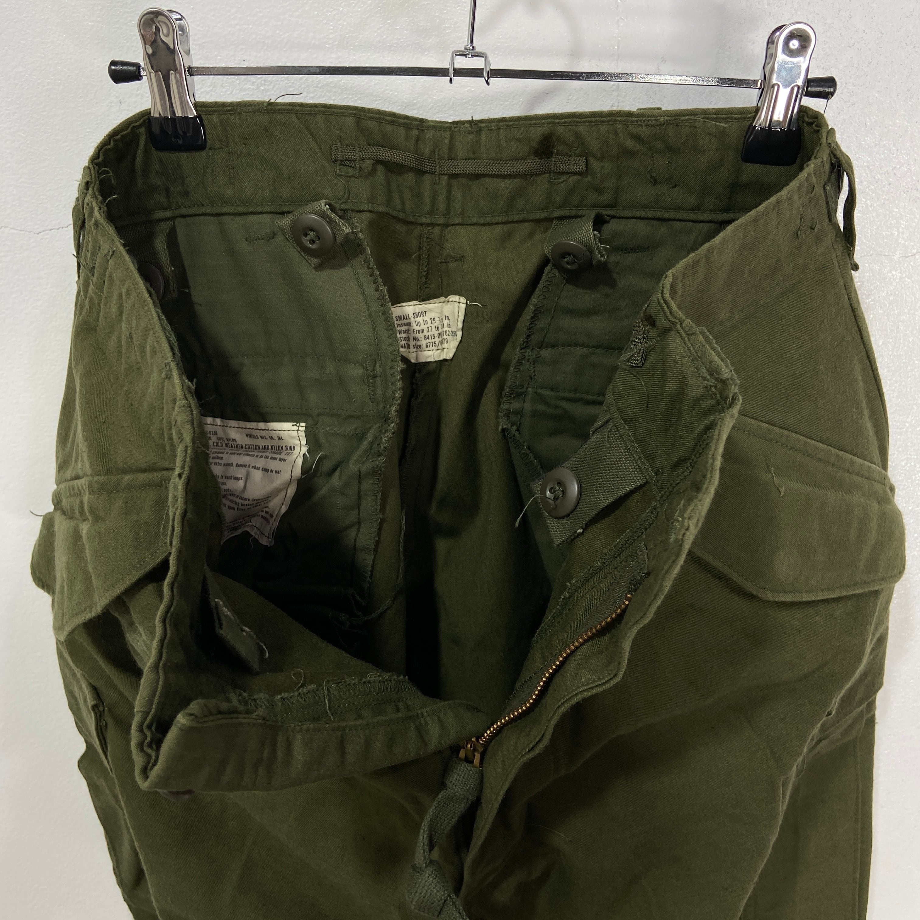 希少 70s US ARMY M-65フィールドパンツ SMALL-SHORT | 古着屋 Uan