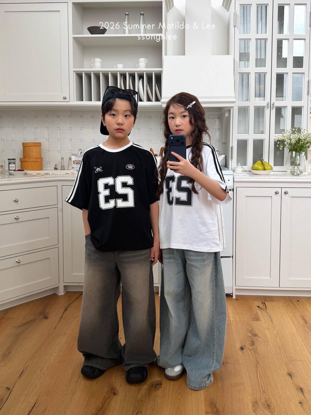 [Matilda&Lee] Two-line 23T (15/17/19) / [마틸다앤리] 투라인23티 (15/17/19)