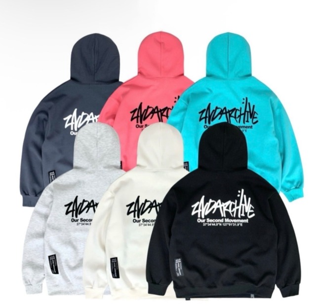 2ND038 フーディー セカンドアーカイブ