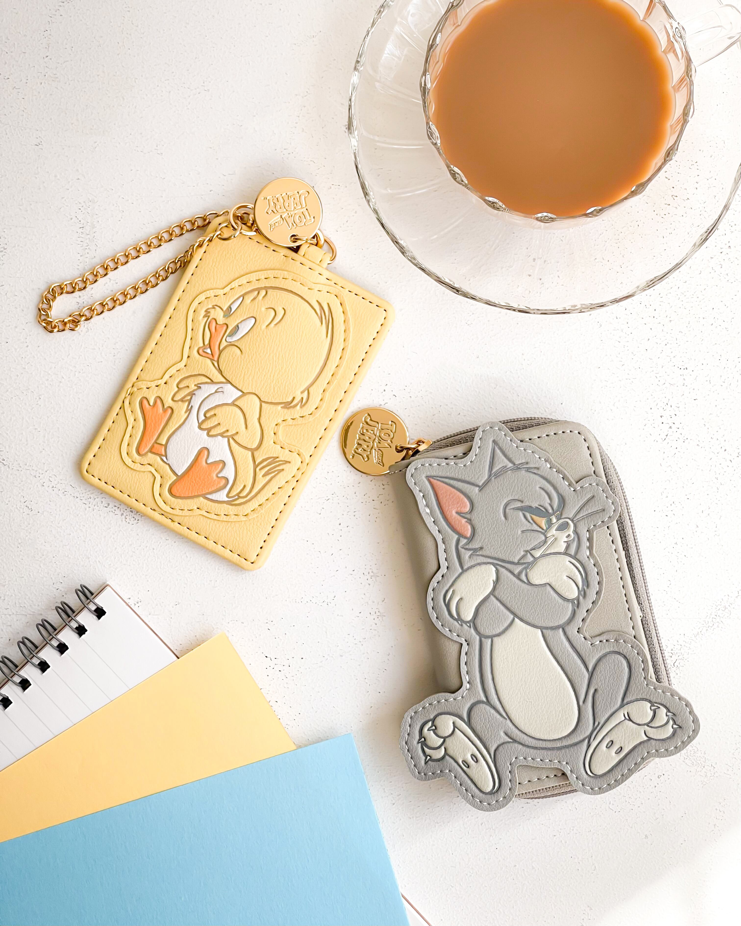 F238133_TOM and JERRY×Flapperくすみカラーキーコインケース | Flapper
