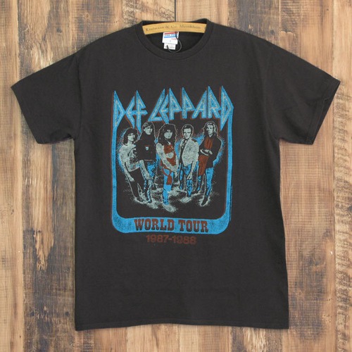 送料無料 JUNK FOOD ジャンクフード メンズ Tシャツ Def Leppard デフレパード