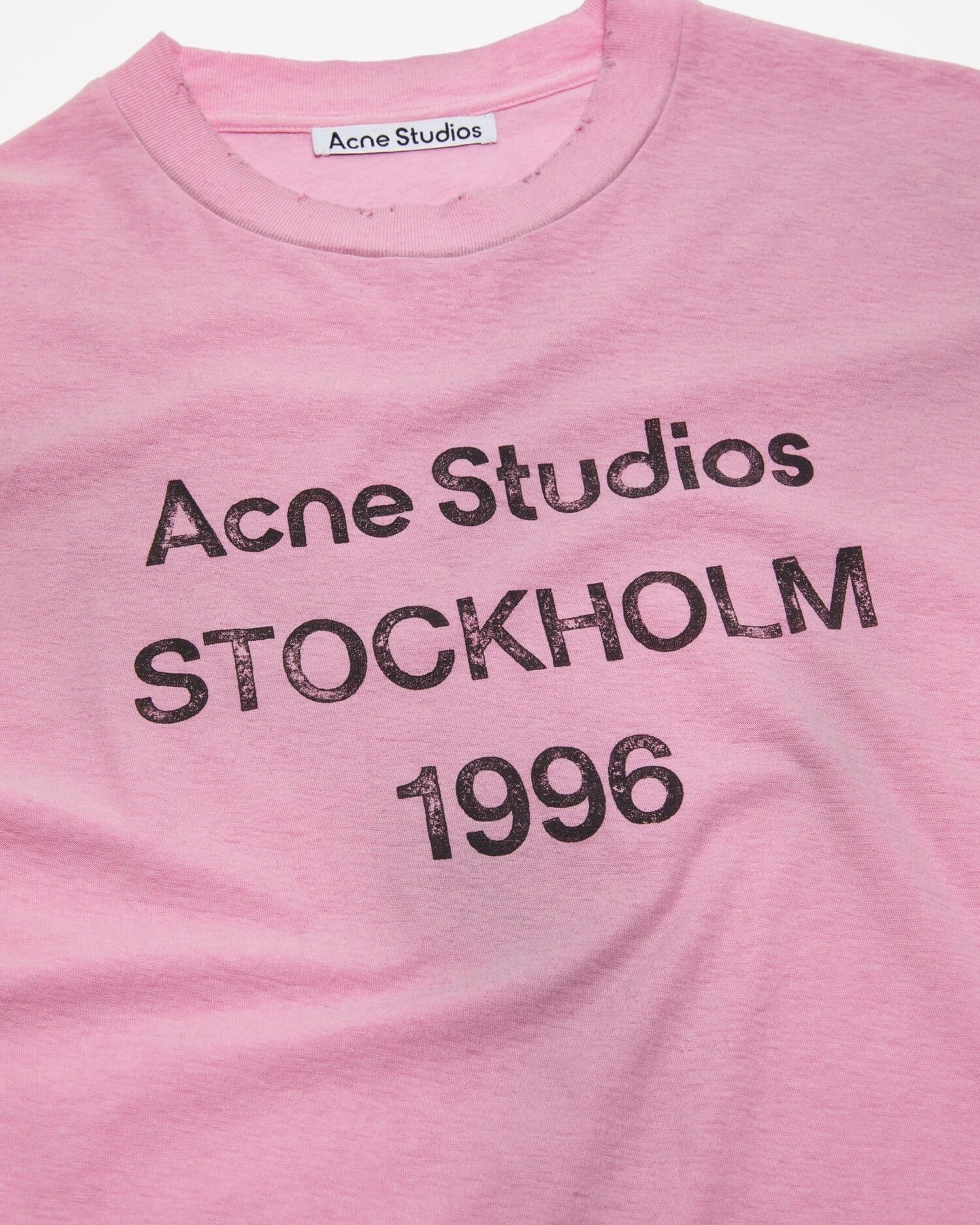 ACNE STUDIOS UNI】ロゴTシャツ - リラックスフィット | idealclasse ACNE STUDIOS UNI】ロゴTシャツ - リラックスフィット | idealclasse