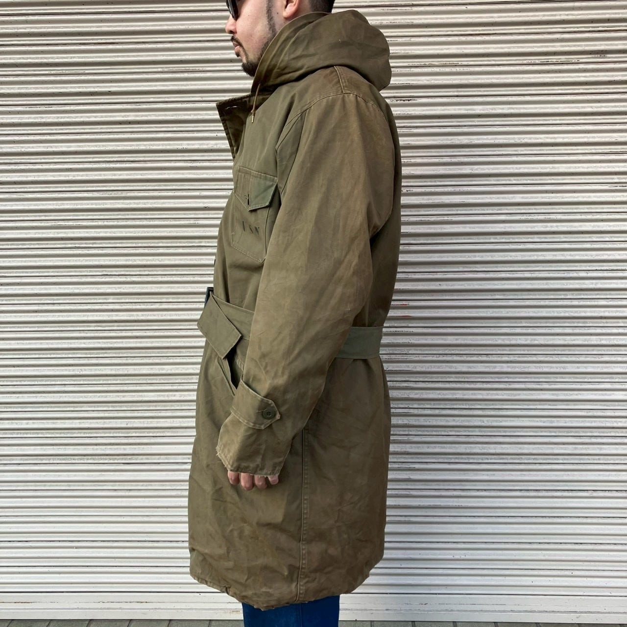 40s 米軍実物 USNavy N-1 デッキコート ジャケットヴィンテージ