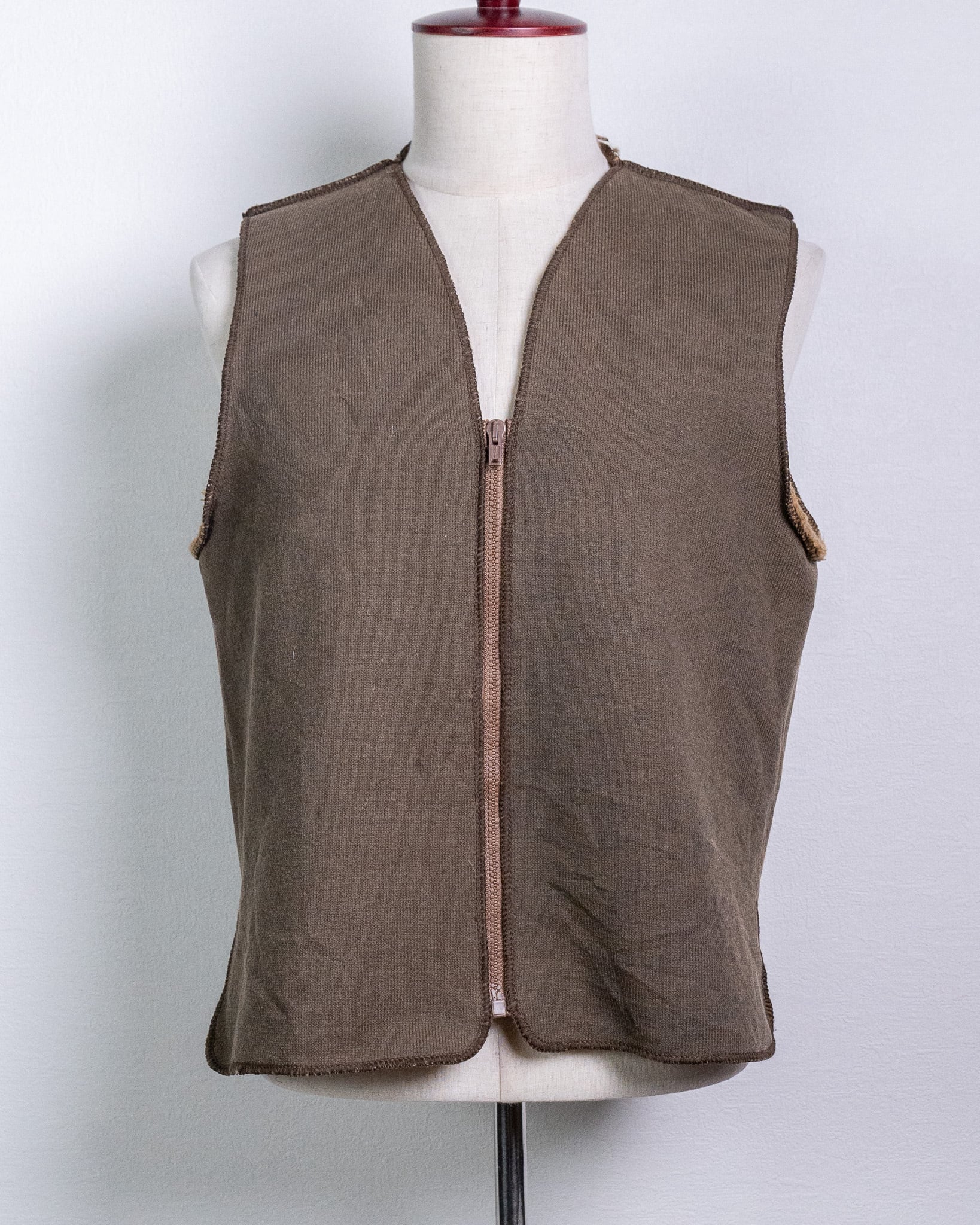 A296】Barbour 3warrant Front Zipper Pile Linner Vest A296】Barbour 3warrant Front Zipper Pile Linner Vest