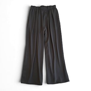 〈SELECT〉ジョーゼットタックワイドパンツ 610-36030