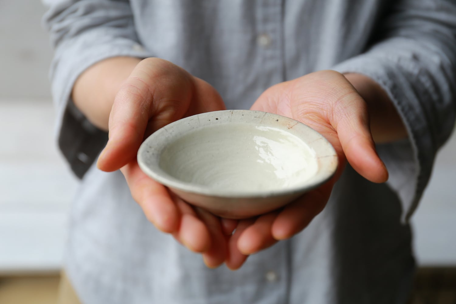 見つけた方はラッキー　焙り出し　鱗文　みつ豆鉢 たて鉄線 たわみ豆鉢 | 古谷製陶所