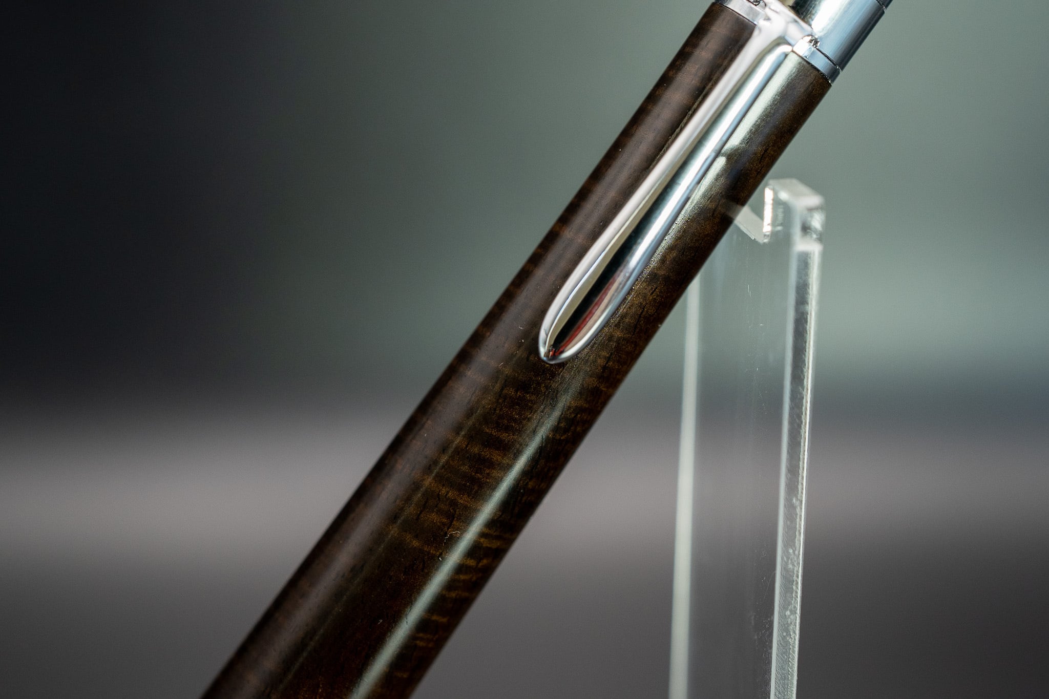 【21世紀最高峰の材】サイアミーズローズウッド マイクロカーリー 極上 silver BP