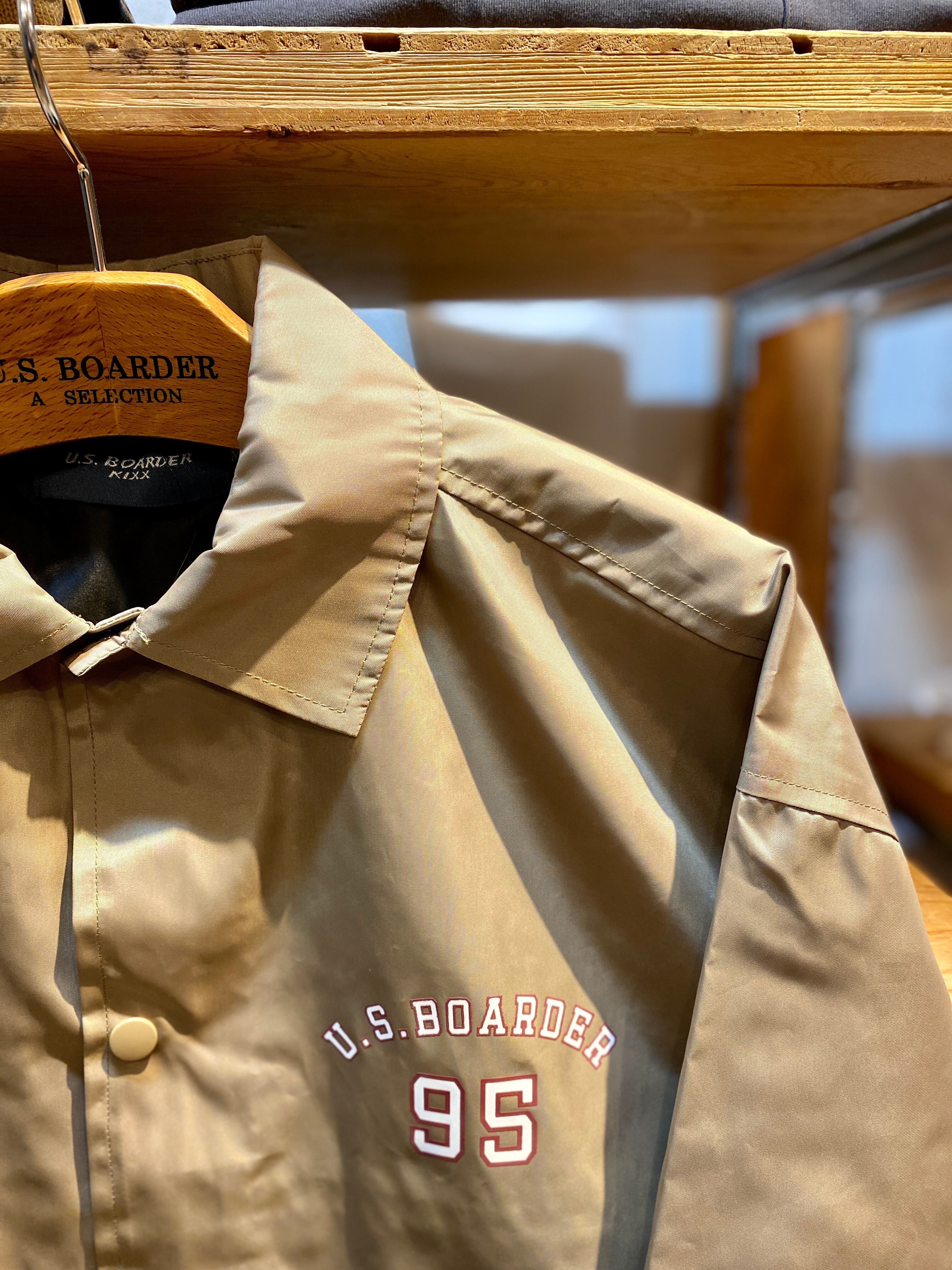 usboarder コーチJKT コーチジャケット coach jacket (Beige) ベージュ ...