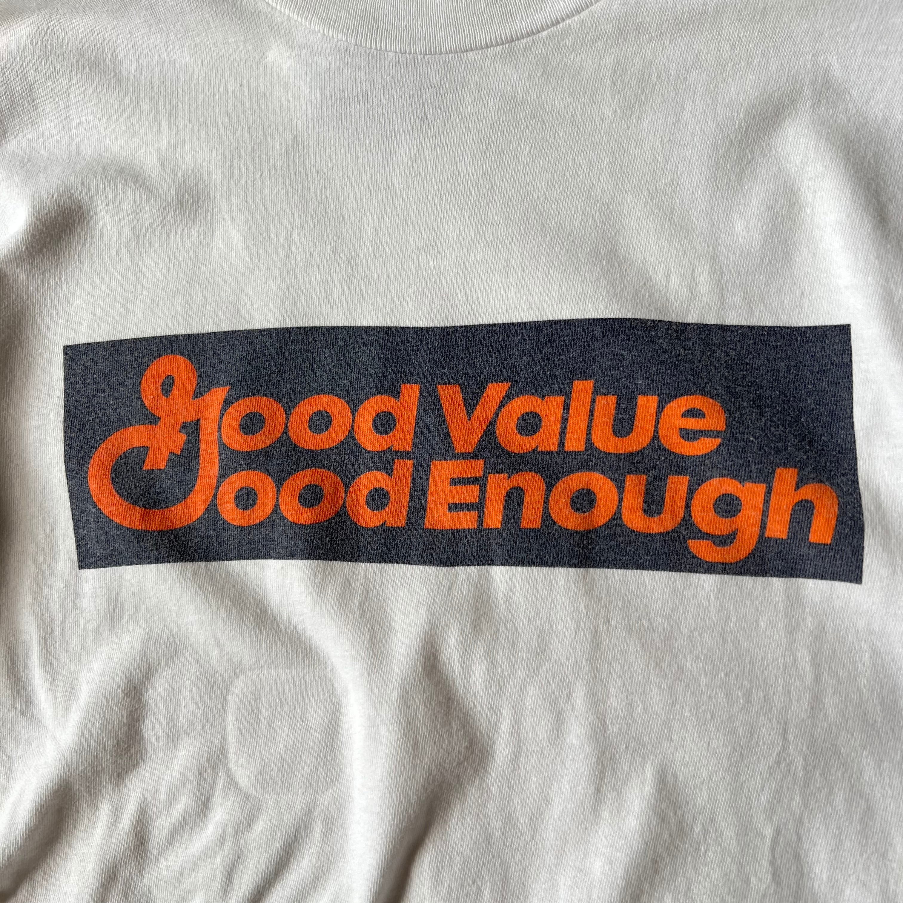 低価超激得】 GOODENOUGH - 90s 初期 good enough Tシャツの通販 by