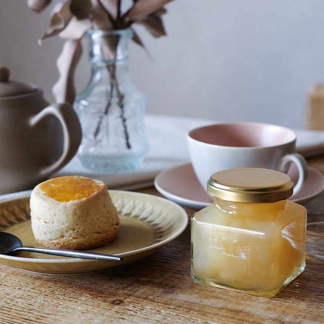 kissa kukka の朝ごはん｜スコーンと洋梨ジャムのセット（ギフト対応可）