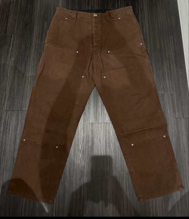 CHROME HEARTS クロムハーツ カーペンター パンツ ブラウン