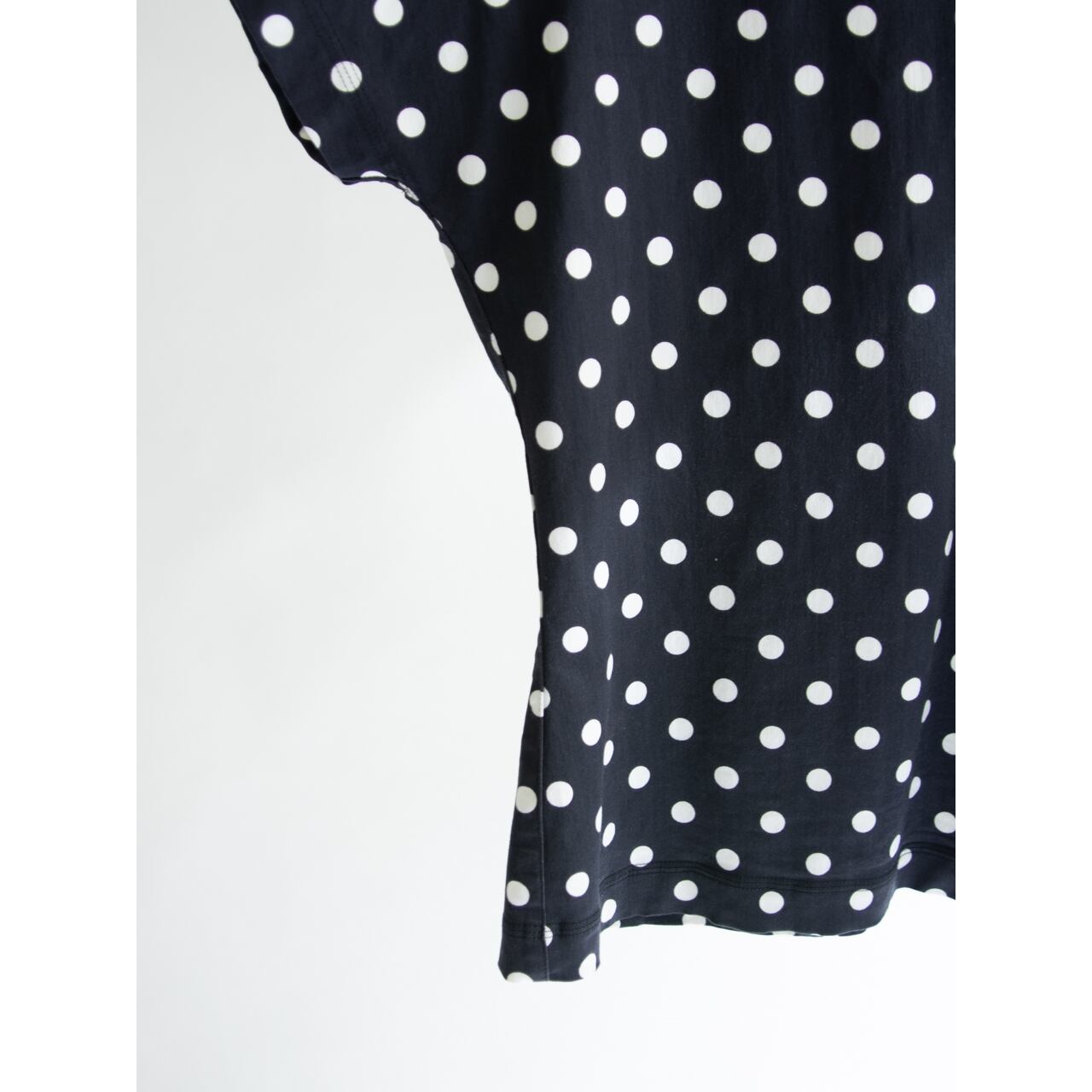 【Gianni Versace】Made in Italy Viscose-Nylon-Acrylic Dot Pullover(ジャンニヴェルサーチ イタリア製 ドット柄ストレッチプルオーバー)