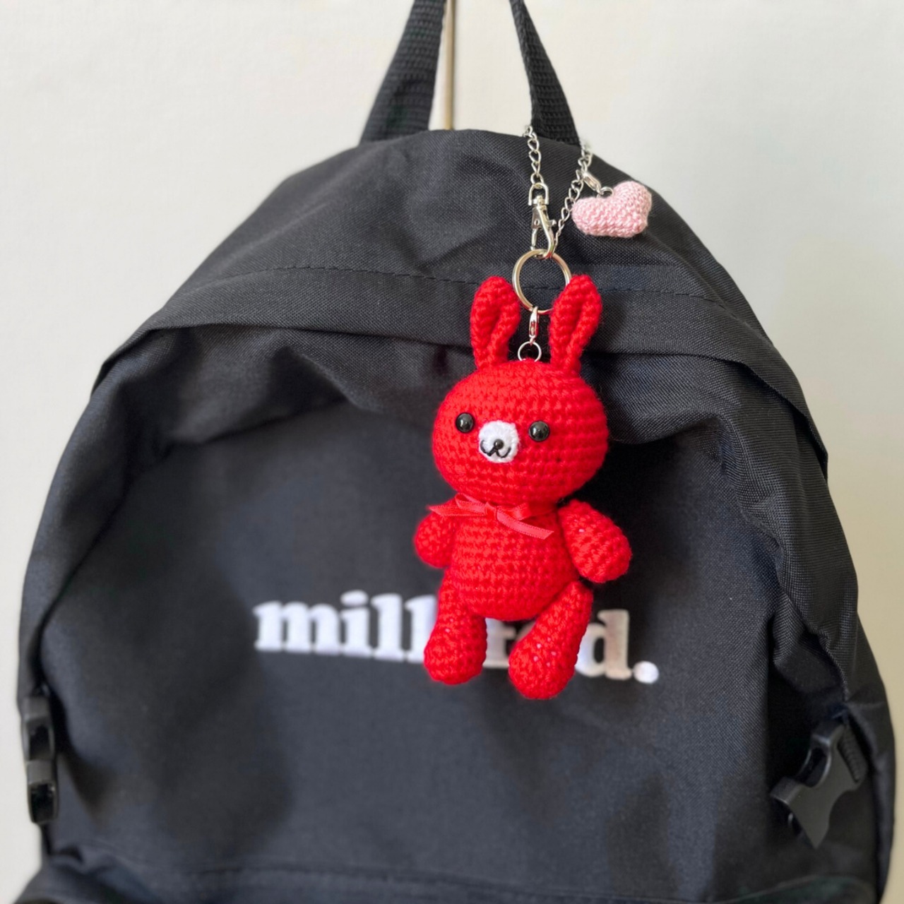 B10】バッグチャーム おしゃれ かわいい うさぎ キーホルダー