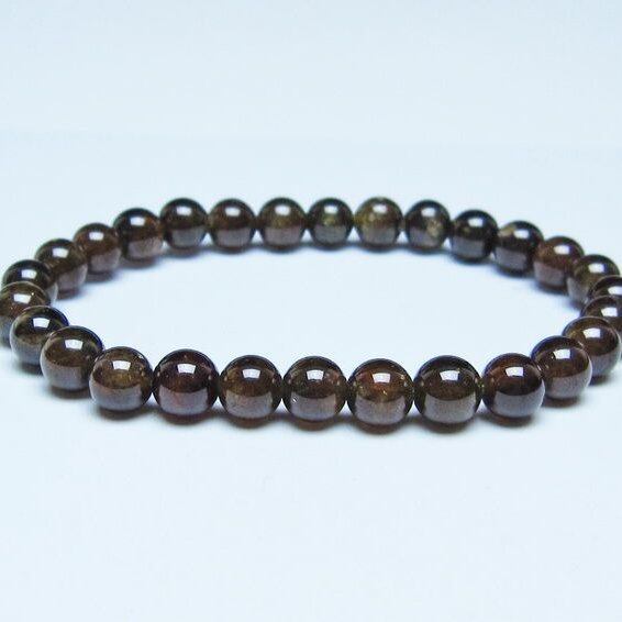 ツァボライト ブレスレット 7mm 一点物 メール便可 111-49740