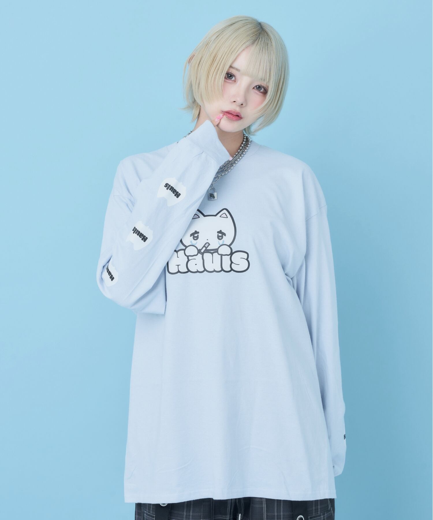 【CHANEL】ラインストーンが可愛いロンTee♡ CHANEL - 【CHANEL】ラインストーンが可愛いロンTee♡の通販 by miu