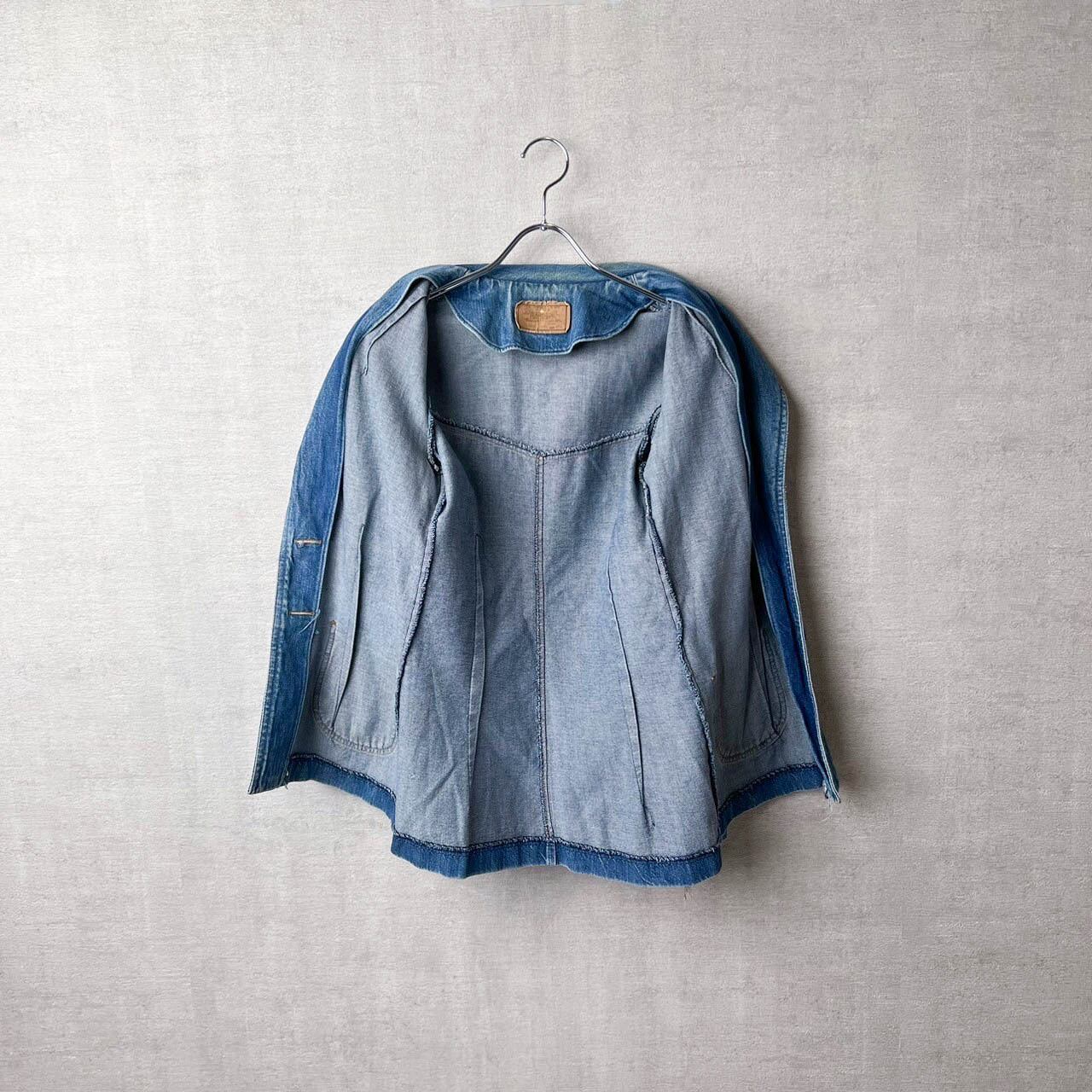 [VINTAGE] LEVIS BIG E DENIM JACKET WITH CONCHO　76066