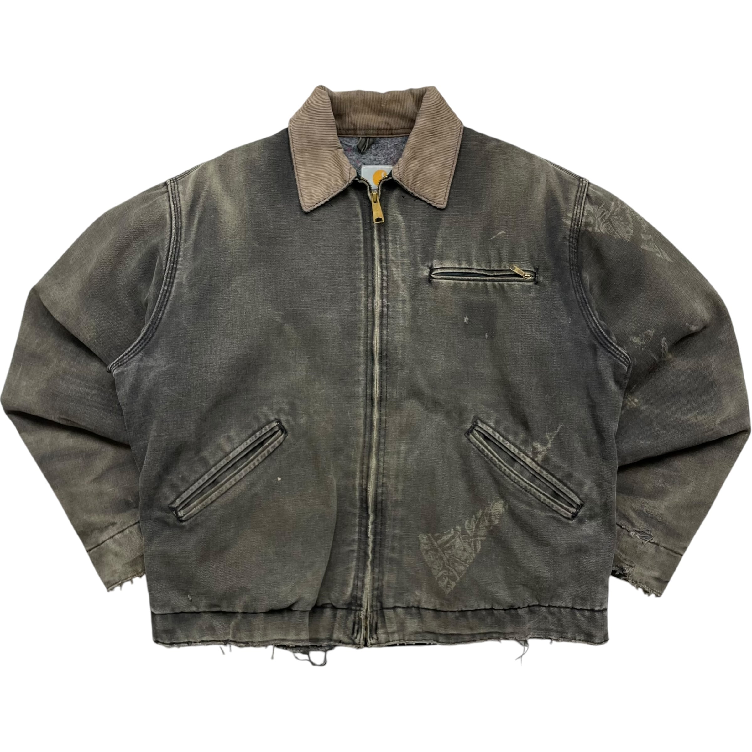 《L》 Carhartt カーハート デトロイトジャケット ダックジャケット ブラック no.4773