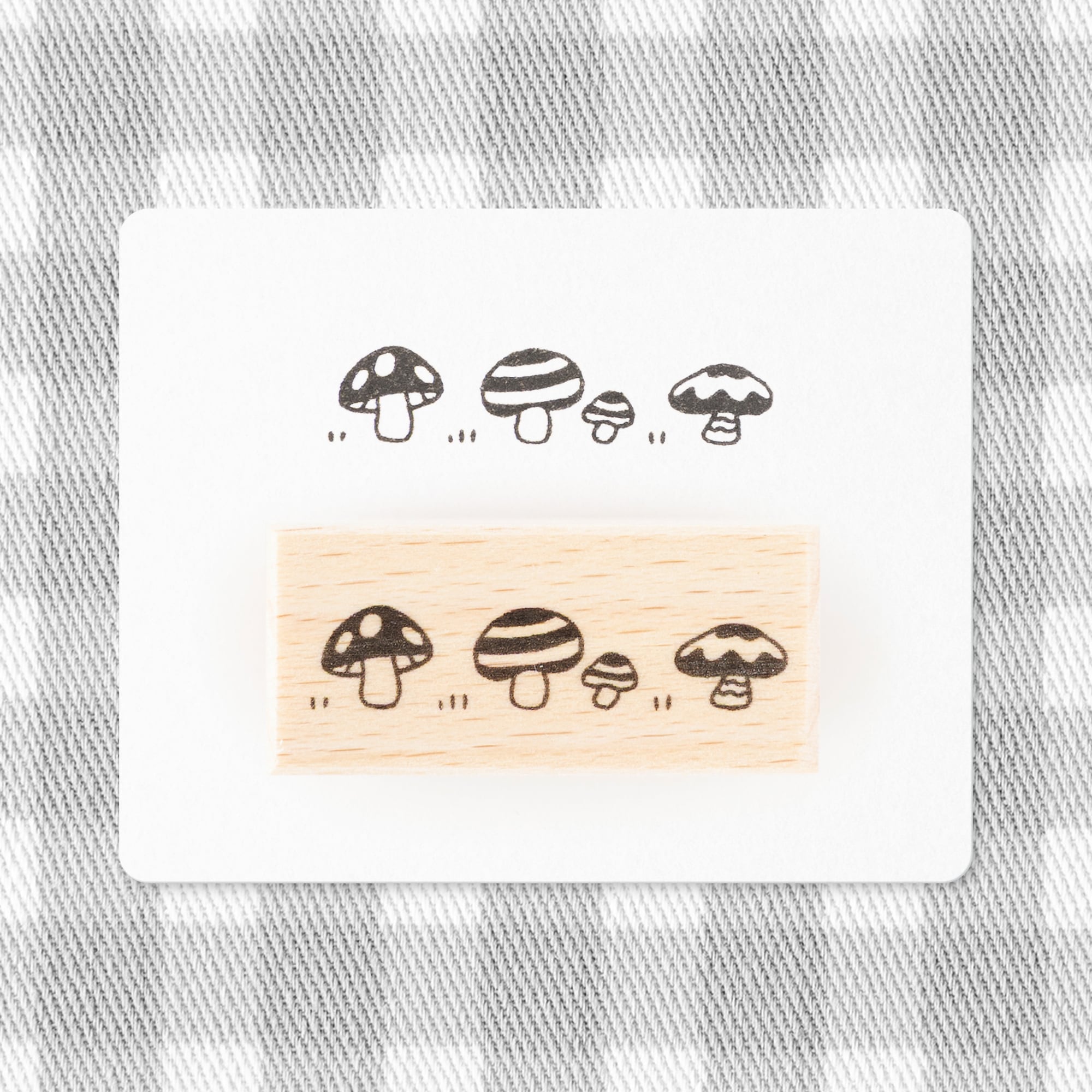 ぽこぽこきのこ | はんこ