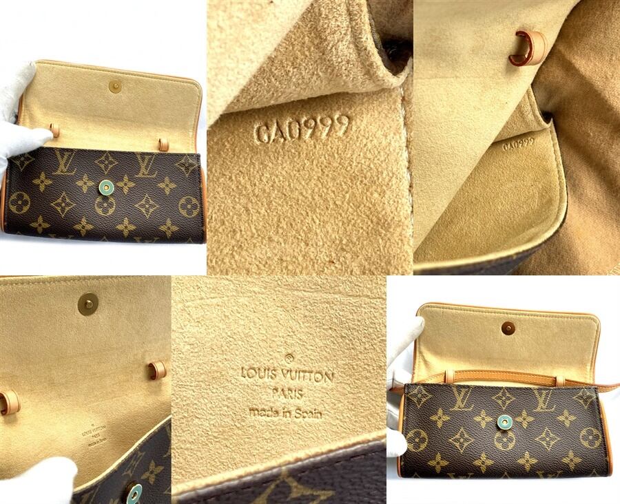 極美品 レア 廃番 ルイ ヴィトン LOUIS VUITTON モノグラム ポシェット