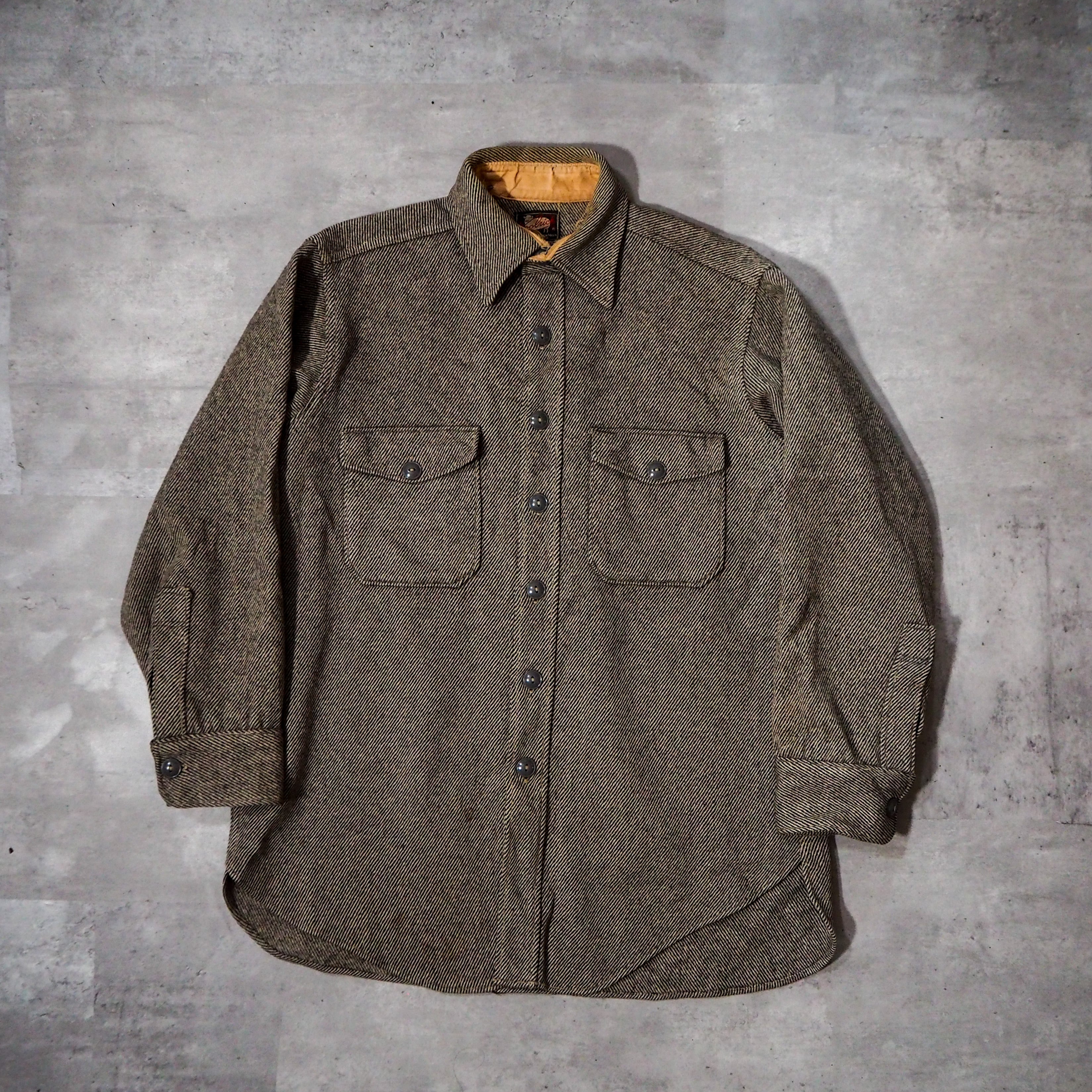 Early s “WOOLRICH” CPO wool shirt 年代 ウールリッチ ウール