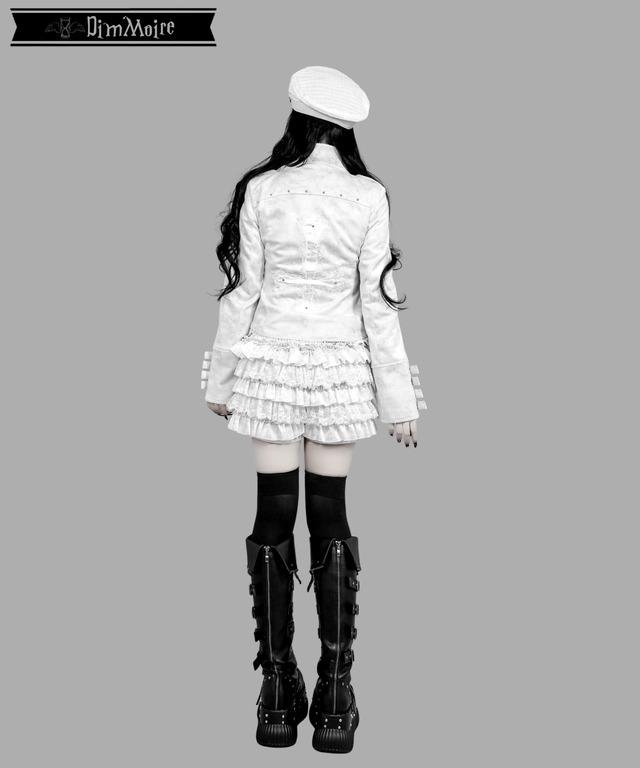 聖章ナポレオンフリルパンツ【White】
