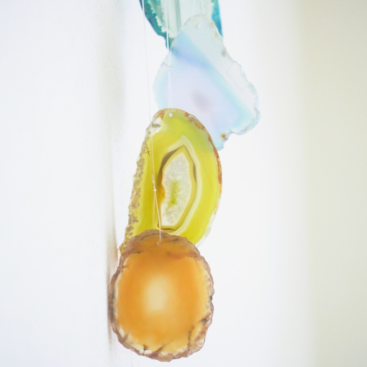 Warm Beach 05 - アゲートヒーリングチャイム / Agate Sun Catcher Wind Chime 527