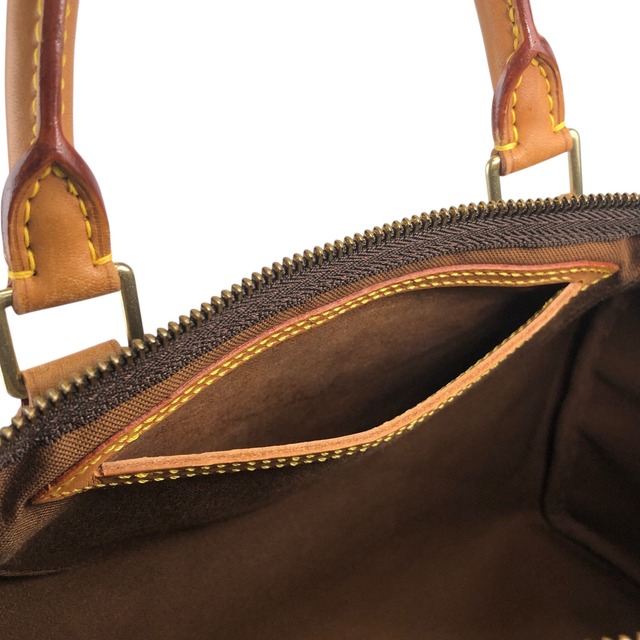 LOUIS VUITTON ルイヴィトン スピーディ30 モノグラム ハンドバッグ ブラウン レザー ボストン vintage ヴィンテージ オールド y2vg3b