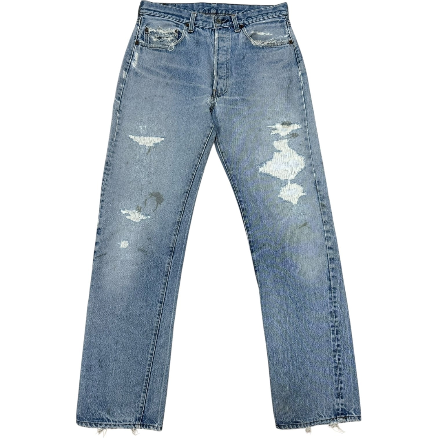 1976年製 W34 66後期 Levi's 501 USA製 デニム ジーンズ リーバイス