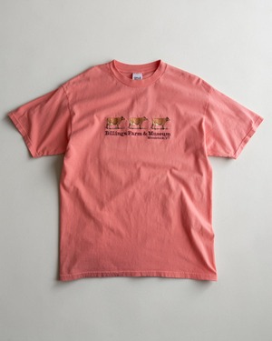 【古着】"Billings Farm & Museum" ジャージー牛3頭　刺繍 Tシャツ