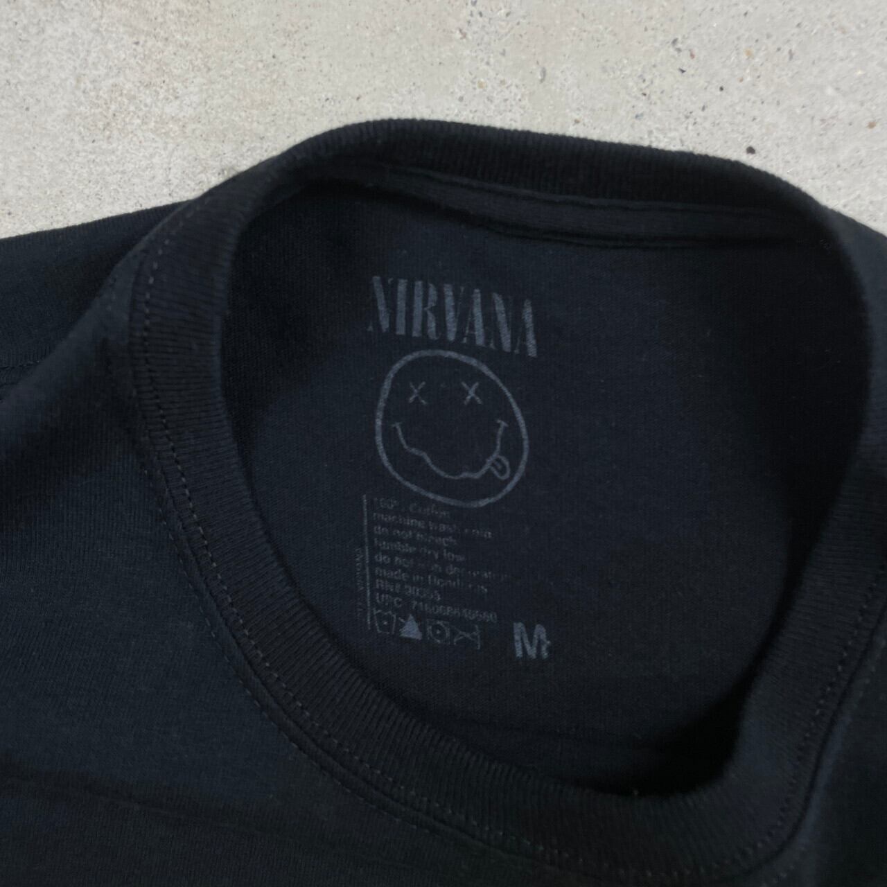NIRVANA ニルヴァーナ スマイル バンドTシャツ バンT メンズM 古着