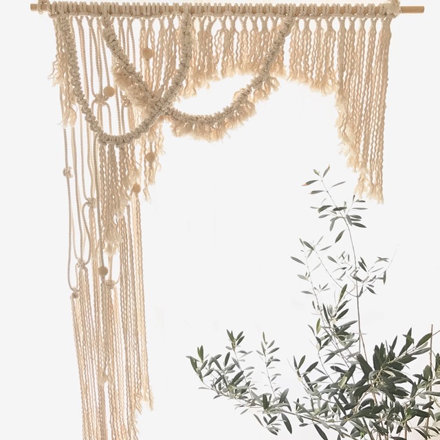 アーチ型マクラメタペストリー | Tokyo macrame(トーキョーマクラメ)