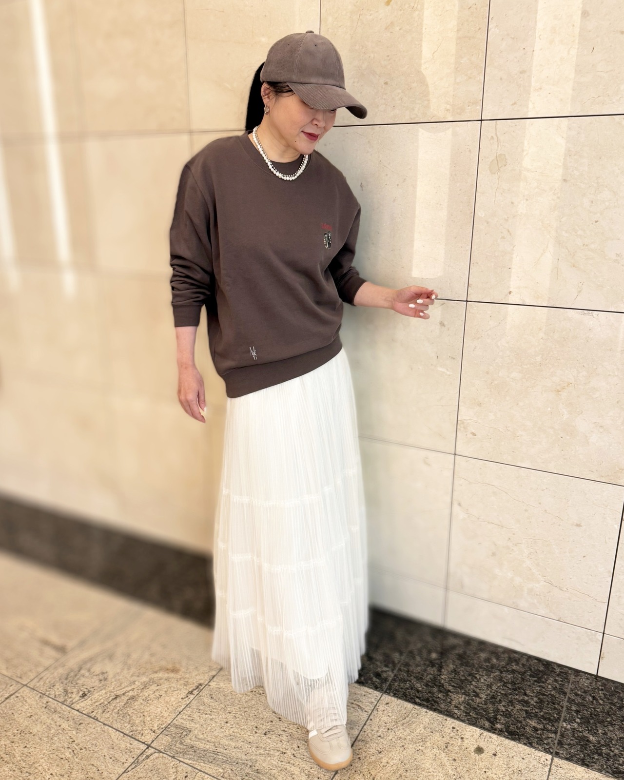 男女兼用 クルーネックプルオーバー LEONoriginal チャコール S〜XXL