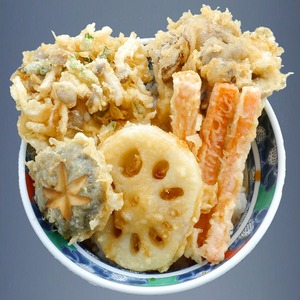 季節限定　野菜天丼