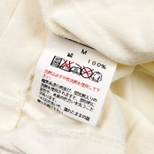 INGEBORG インゲボルグ 口紅 ルージュ 長袖 Tシャツ カットソー/ホワイト レディース