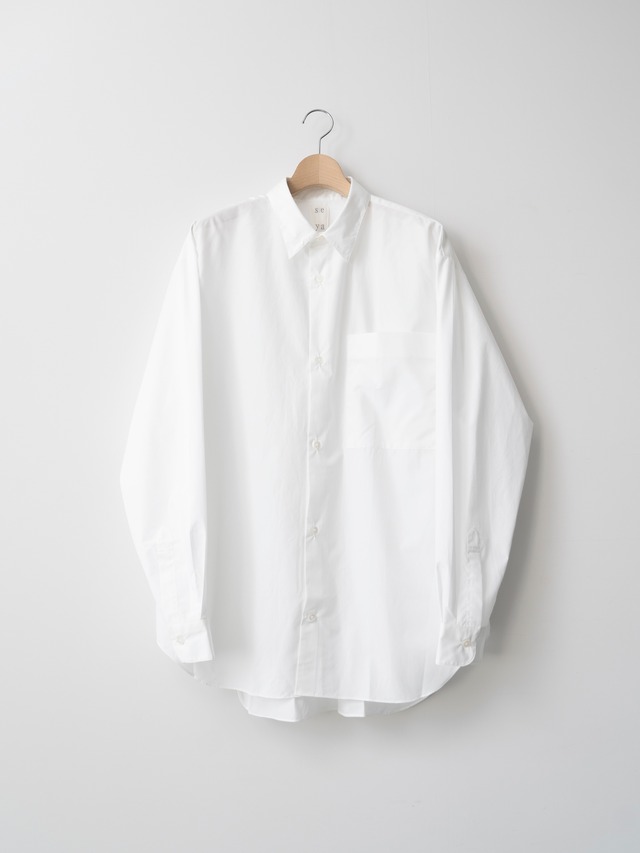 SEYA　ETERNAL SHIRT-HAND STITCH　WHITE　FI01002F17