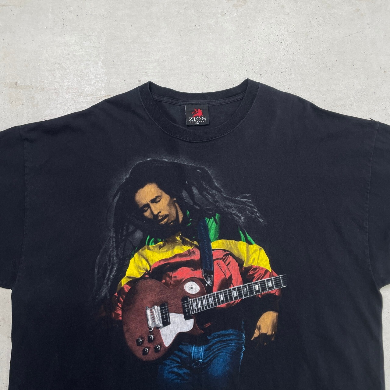 00年代 ZION BOB MARLEY ボブマーリー レゲエ アーティストTシャツ 