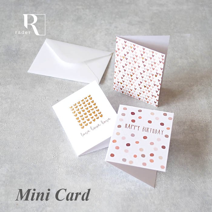 ミニメッセージカード | rader