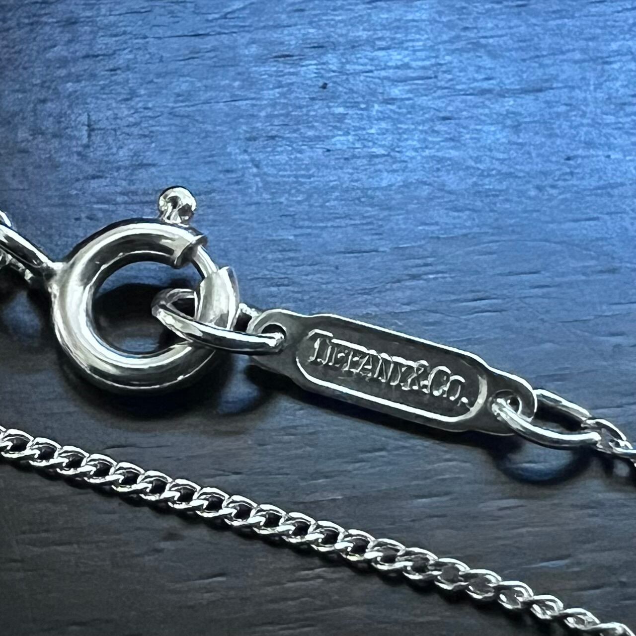 VINTAGE TIFFANY & CO. TRY GOD Charm Necklace Sterling Silver